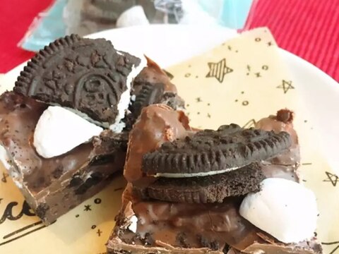 混ぜるだけ♪ざくフワ♡オレマシュチョコ♡